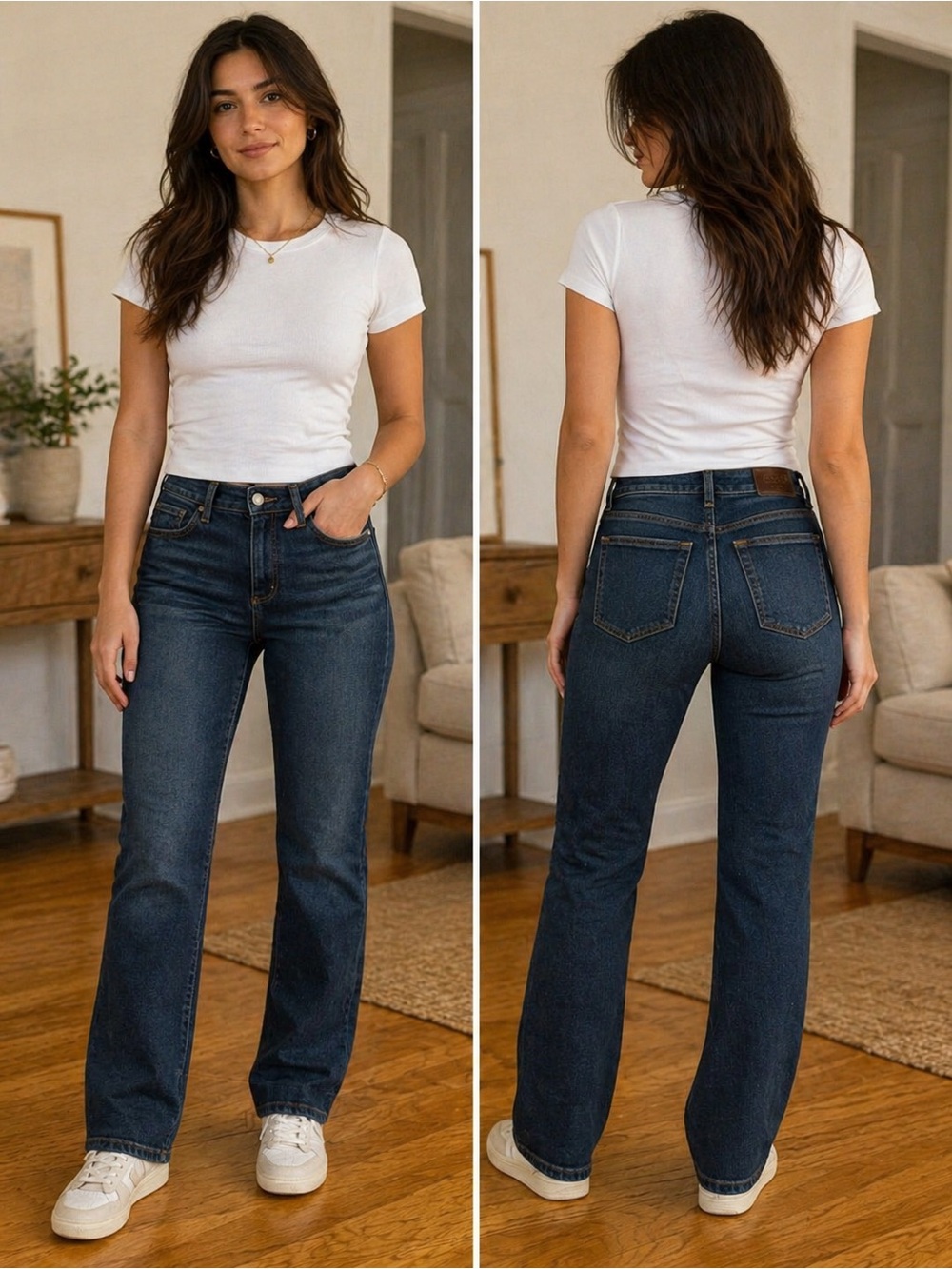 Brooks Brothers Dark Wash Straight Leg Jeans Size 2